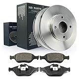 Bremsen/BREMSSCHEIBEN Ø 258 mm BELÜFTET VORNE + BREMSBELÄGE NB PARTS GERMANY 10041141