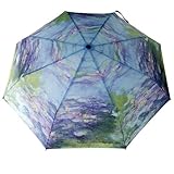 Taschenschirm Automatik Regenschirm Seerosen Claude Monet Rosemarie Schulz Regenschirme & Geschenke