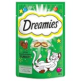 Dreamies Katzensnack mit Pute 6er Pack (6 x 60g)