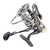 VGEBY GX Spinning Fishing Reel, hochfeste Führungsstangenstruktur aus Metall Anti-Seawater Spinning Fishing Reel für langes Schießen(GX12000)