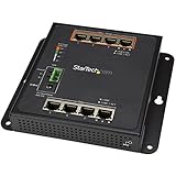 StarTech.com 8 Port POE Managed Ethernet Switch - 30W per PoE+ Port - Industrieller managed Wandmontage Netzwerk Switch