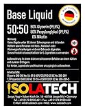 5l 70:30 Base Liquid für Vape, E-Zigarette, E-Shisha, Verdampfer und Co. 5000ml 70% Glycerin 30% Propylenglykol. Von ISOLATECH