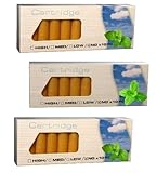 3er Sparpack = 3 x 10 Aromakapseln : MENTHOL oder MINT (Variationenset) für Ihre E-Zigarette, Clever Smoke, e-health, etc, / E-Liquid Depots ohne Nikotin (2x MENTHOL + 1x MINT)