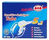 ORO frisch-aktiv Spülmaschinentabs 5in1/5074 Inh.40 Tabs