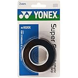 Yonex Overgrip Super Grap 3er, Schwarz, 0196000121300000