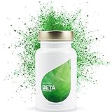 LEOVita Beta Carotin • Bräunungskapseln • für einen gesunden Teint • Carotin Kapseln hochdosiert • 100 Kapseln • 100% Vegan • hergestellt in Deutschland • 100% Zufriedenheitsgarantie