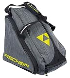 FISCHER Unisex – Erwachsene, schwarz/grau Skibootbag Alpine Fashion, OneSize