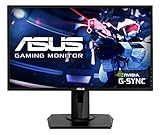 ASUS VG248QG 60,96 cm (24 Zoll) Gaming Monitor (Full HD, G-Sync Compatible, DVI, HDMI, DisplayPort, 0,5ms Reaktionszeit, bis zu 165Hz) schwarz