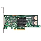 SilverStone Technology Server-Grade Host Bus Adapter 9217-8i Expansion Card with dual Mini-SAS SFF-8087 (ECS04)