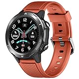 Lintelek SmartWatch Touchscreen Fitness Tracker 5ATM Wasserdicht mit Pulsuhren Schrittzähler Smart Watch Schlafmonitor Stoppuhr für Damen Herren