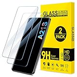 AROYI [2 Stück Panzerglas Schutzfolie für Samsung Galaxy A21S / A21, 9H Härte, Anti-Kratzen, Blasenfrei, HD Klar, Displayschutzfolie Glas für Samsung Galaxy A21S
