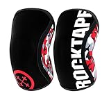 RockTape Erwachsene Assassins Knee Sleeves Knieschoner Red Camo 5mm, S
