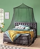 RSP Moskitonetz Home Schwarz mit 1,40 Durchmesser Spannring unten 15,5 m Umfang (runde Form) (Home)