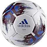 adidas Herren Team Sala Soccer Ball, White/Maroon/Blue/Silver met, One Size