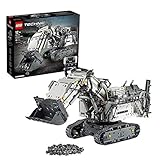 LEGO 42100 Technic Liebherr Bagger R 9800, App-gesteuertes Konstruktionsspielzeug für Fortgeschrittene mit Smarthub und interaktiven Motoren