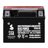 Motorrad Batterie YTX4L-BS AGM Gel 4AH 12V 70A/EN Quad Roller CTX4L-BS YTX4L-4