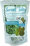 Sweet Tabs 24° Oliv Brazilian Wax. Einfach auspacken, kneten und anwenden. Enthaarungswachs aus Sugaring Zuckerpaste zur Haarentfernung per Hand. Keine Vliesstreifen oder Erwärmen nötig. 8 * 45g =360g