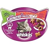 whiskas Trio Crunchy Treats Fleischgeschmack | 6X 66g Katzensnack