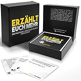 Erzählt euch mehr (Klassik) Gesellschaftsspiel Erwachsene - Spiel für mehr Achtsamkeit und Selbstreflexion - tolle Geschenkidee für Muttertag, Geburtstag, Freunde - Kartenspiel