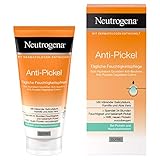 Neutrogena Anti-Pickel Tägliche Feuchtigkeitspflege, ölfreie Feuchtigkeitscreme mit klärender Salicylsäure, Kamille und Aloe Vera (1 x 50 ml)