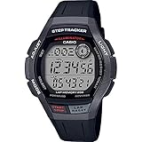 CASIO Herren Digital Quarz Uhr mit Harz Armband WS-2000H-1AVEF