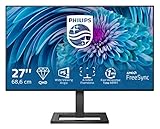 Philips 275E2FAE - 27 Zoll QHD Gaming Monitor, 75 Hz, 4ms, AdaptiveSync (2560x1440, HDMI, DisplayPort) schwarz