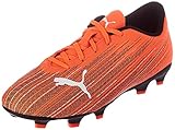 PUMA Ultra 4.1 FG/AG Jugend Fußballschuhe Shocking Orange-Puma Black UK 3_Youth_FR 35.5