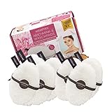 waschies® Faceline waschbare Abschminkpads weiss 7er Set | Feinster Fasermix aus Mikrofaser und Viskose, porentiefe und hautschonende Reinigung | Umweltfreundlich und nachhaltig nur mit Wasser