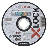 Bosch Professional gerade Trennscheibe (für MultiMaterial, X-LOCK, Ø125 mm, BohrungsØ: 22,23 mm, Dicke:1,6 mm)