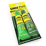 UHU Endfest Plus 300, Zwei-Komponenten-Kleber, lösungsmittelfrei, 15 ml