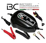 BC Battery Controller 700BCJP BC JUNIOR 900, Intelligentes Batterieladegerät und Erhaltungsladegerät für alle 12V Blei-Säure Autobatterien und Motorradbatterien, 1 Amp