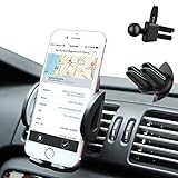 Rwest X Handyhalterung Auto Smartphone Halterung KFZ Handy Halter für Auto KFZ Handy Halterung für iPhone,Samsung,HTC,LG,Huawei und jedes andere Smartphone oder GPS-Gerät, Mit Zwei Klammen Zubehör.