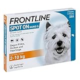 Frontline Spot on Hund S Pipetten gegen Flöhe, Zecken und Haarlinge, 3 St. Ampullen