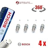 4x Zündkerze BOSCH Super Plus FR7DC+