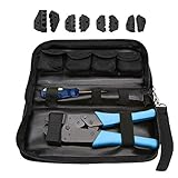 HG® 5 Einsätze Crimpzange crimpen Crimpzange für Kabelschuhzange Set für Aderendhülsen Einsätze Zange Neu