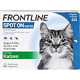 Frontline Spot on Katze Pipette, 3 St. Ampullen