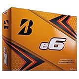 Bridgestone 2019 E6 weiße Golfbälle (EIN Dutzend)