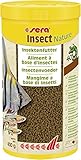 sera Insect Nature (1,5mm) 1000ml - 100% Protein aus nachhaltiger Quelle - nachhaltiges Insektenmehl als Proteinquelle BZW. Fischfutter fürs Aquarium, Granulat ohne Farb- & Konservierungsstoffe