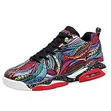 HEETEY Herren Damen Sportschuhe Laufschuhe, Lässige Sportschuhe für Paare im Freien Laufen Sie atmungsaktive Schuhe Sneakers Laufende Schuhe der beiläufigen Turnschuhe der Basketballschuhe