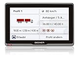 Becker transit.7sl EU Truck und Camper Navigationsgerät (17,8 cm (7 Zoll) kapazitives Echtglasdisplay, 46 Länder vorinstalliert, Lebenslange Kartenupdates, WiFi, mit MagClick Aktivhaltersystem)