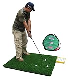 GOTOTOP Golf Puttingmatte Tragbar Golf Training Übung Matten Golfmatte 25 x 16 Zoll
