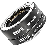 Impulsfoto Automatik Zwischenringe 2-teilig 10mm & 16mm Fuer Makrofotographie passend zu Fujifilm Micro DSLR **Metall Kontakt**