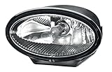 HELLA 1NA 008 283-001 FF/Halogen-Nebelscheinwerfer - FF 50 - 12V - oval - Anbau - Lichtscheibenfarbe: glasklar - links/rechts