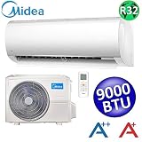 SPLIT KLIMAANLAGE KLIMAGERÄT MIDEA RIGHT INVERTER 9000 BTU 2,5 KW A++ 25m²