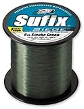 Sufix Siege Angelschnur, 3000 Yards Spulengröße, Rauchgrün, 1,8 kg