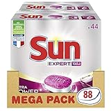 Sun Spülmaschinentabs Expert Power, 88 Waschgänge, 2 x 44 Waschgänge