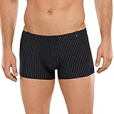 Schiesser Herren Long Life Soft Unterwäsche Short atmungsaktiv und hautfreundlich, Schwarz (blauschwarz 001), Gr. Large (Herstellergröße: 006)