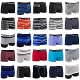 Fabio Farini - Multipack Seamless Herren Boxershorts Stretch aus Microfaser für Sport, Freizeit & Alltag 4er Pack XL