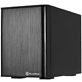 SilverStone SST-TS431S-V2 - Mini SAS Externes Festplatten-Gehäuse für 4 x 3,5' SAS/SATA-HDDs oder SSDs mit integriertem Netzteil und 2 x 60 mm-Lüftern, schwarz