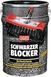 Lugato Schwarzer Blocker Schutzlack 10 l - Bitumenanstrich für Dach und Keller